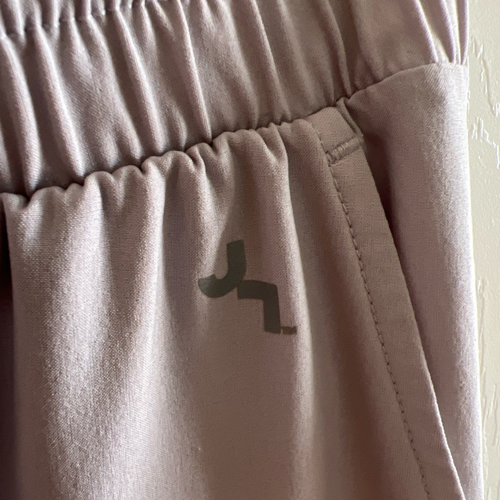 LAB Light Purple Ruched Jogger Pants | Size Small - Picture 4 of 7